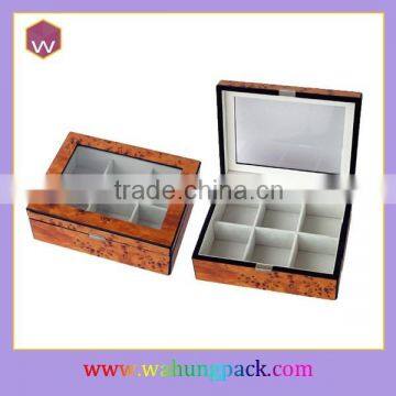 Custom wooden tea packaging box, tea gift boxes