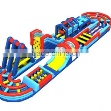 2016 new giant adult inflatable obstacle course