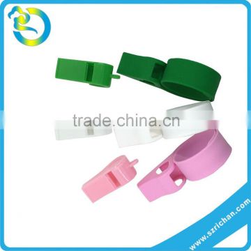 wholesales new fashion customized whistle snap bracelet wristband