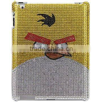 for iPad 2 Stylish Rhombic Pattern Swaroski Hard Case