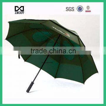 Manual open leading factory green big vanted 30 inch golf umbrella