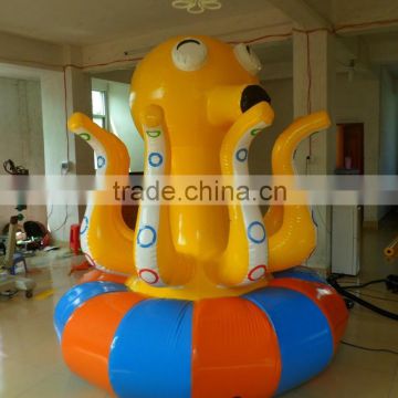 2015 hot commercial cheap inflatable octopus trampoline