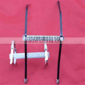 TOP SALE BEST PRICE 316 cable marker plate