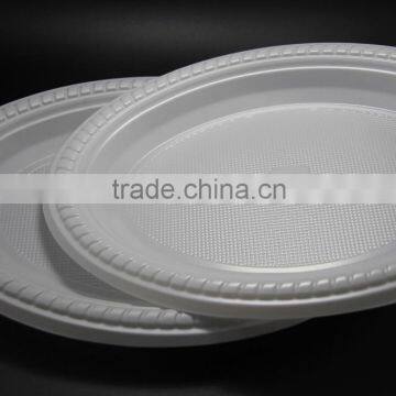 9inch round shape PS plastic plate