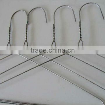 hot sale with high qualtiy ang low price Galvanized Skirt Laundry Wire Hanger