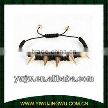 Gold Spike Rope Bracelets(JW-G1056)