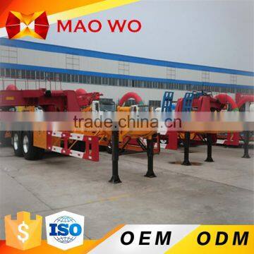 Hot sale 3 axle 40ft Skeleton Semi Trailer or container trailer in China