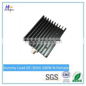 RF Dummy Load DC - 3GHz 100W N female termination load, dummy load manufacturer