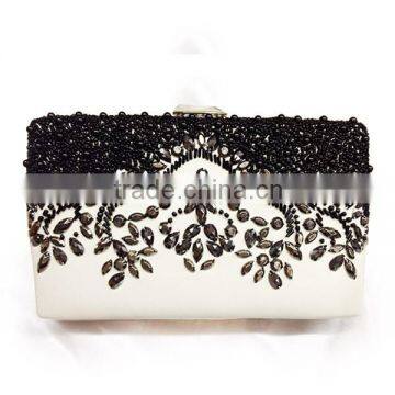 Heavy Beaded Square Evening Bag