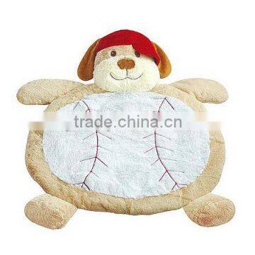 baby playmat,Plush Playmat Dog shape playmat,game playmat toy