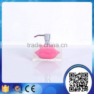 wholesale customized lovely hotel bathroom accessories liquid soap dispenser                        
                                                                                Supplier's Choice