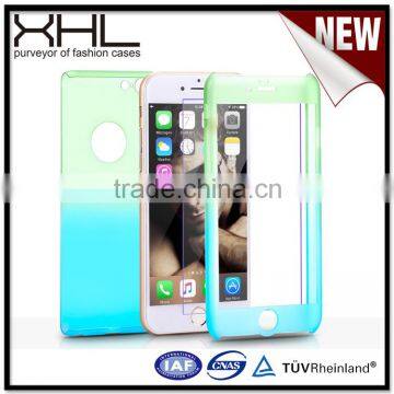 New Arrival Comprehensive Coverage Gradient Color TPU Case For Iphone 6