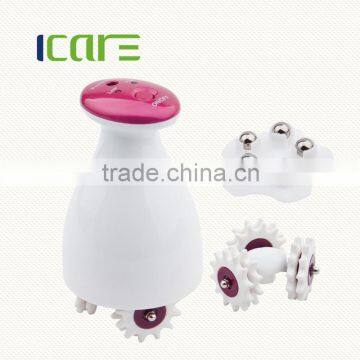 Mini body massager machine with 6 runners/vibrating body massager device