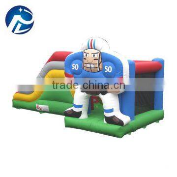 cartoon inflatable outdoor tunnel bouncer