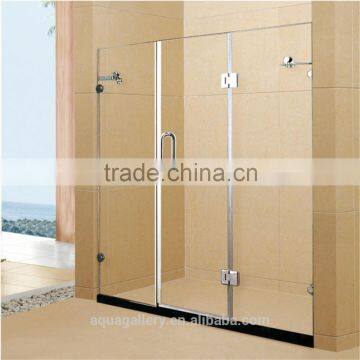 China Hinge Open Tempered Glass Shower Door