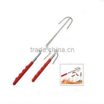 Adjustable Handy Camping Stainless Steel Barbecue Fork