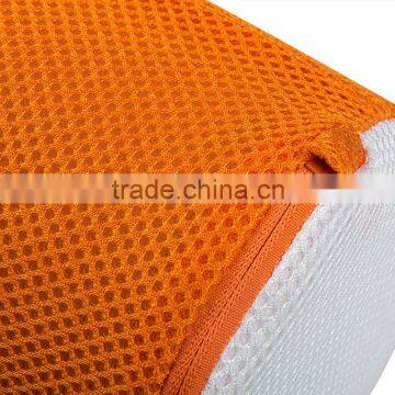 2016 Latest Selling Product Orange Cylinder Shape Memory Foam Yoga Back Cushion