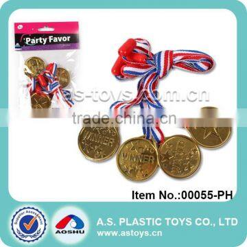 Party Favor cheap plastic sport medals