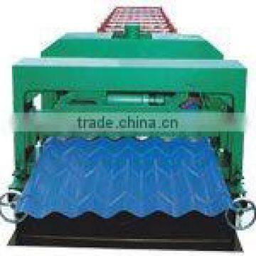 Glazed tile building material making machine