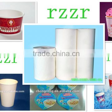 wood pulp pe coated paper board for paper cup/glass