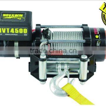 Reliable and great value mini 12v electric atv portable winch NVT4500(4500lbs)