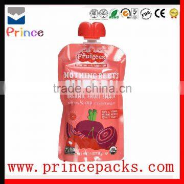 custom spout bag / liquid storage bag / liquid packaging plastic bag