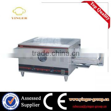 Gas conveyor pizza oven