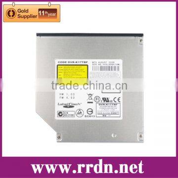 Laptop Internal Slim Tray Load DVD Writer with IDE interface, Model: DVR-K17TBF