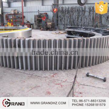 Customized cast large segment gear rotary kiln