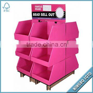 Bead Sell Out Cardboard Box for Exhibition