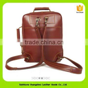Wholesale Vintage Leather Backpack, Durable Leather Travel Backpack 16862 photo-2