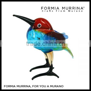 Colorful Birds Figruines Murano Glass Birds Art Glass Collections