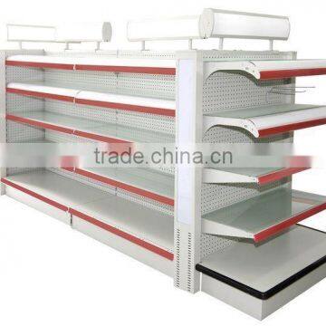 RH-HSXH01 Supermarket Cosmetic Shelf Display Rack With Light Box