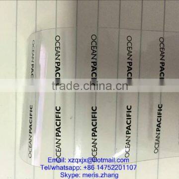 Logo Printed Cellulose Acetate Shoelace Tipping Film Shoelace Tips Ends photo-3