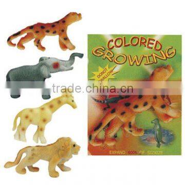 Growing animal,plastic animal toys