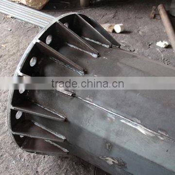 Galvanized Street Light Pole Arms Specifications 30m High Mast Lighting Pole photo-2