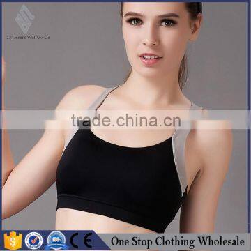 2016 new yoga yoga bra vest with bra corset with running fitness wrapped chest blouse sports bra