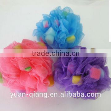 cheap price colorful soft shower puff