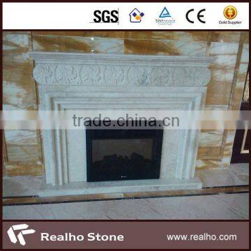 stone marble fireplace custom designed white marble fireplace