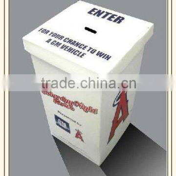 New design corflute plastic recycle bin