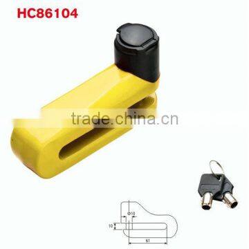 HC86104 hot disc brake lock for motorcycle products with waterproof cover