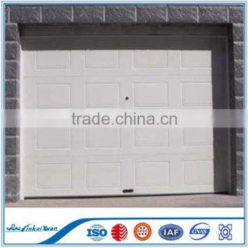 White beautiful color garage door with windows|high quality sandwich panel door