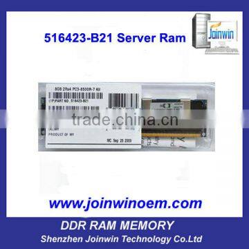 516423-B21 pc8500 1066mhz server ram 8gb ddr3 with original chips
