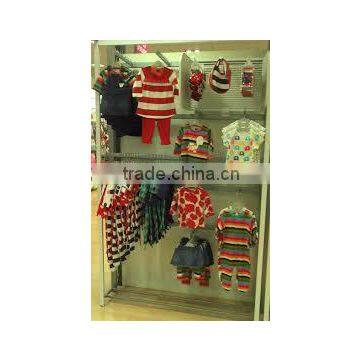 Online baby clothing stores display stand