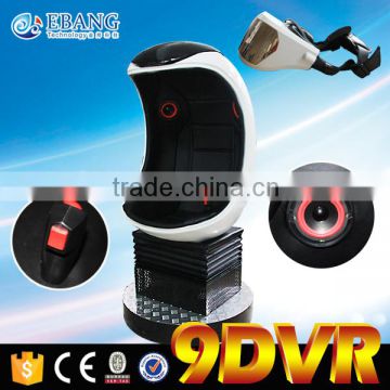 Vr headset virtual reality 9d game simulator with motion platform 9d virtual reality cinema machine