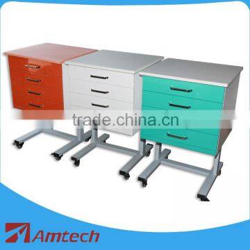 Colorful and small AM-11-4 dental clinic cabinet high quality competitive price mobilizable dental furniture wooden