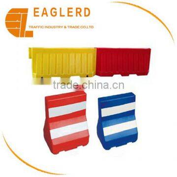 plastic road safety water filled traffic barriers