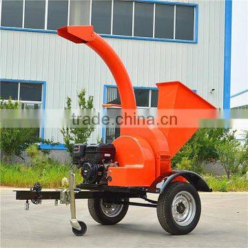 Hot selling waste wood chips shredder with 10 centimeter capacity small wood chipping machine