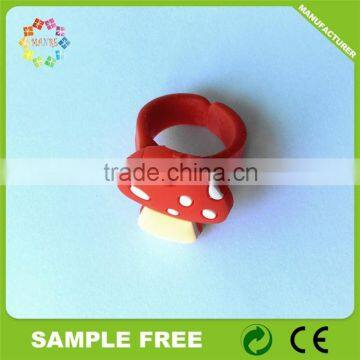 Superior Good Sale Pvc Finger Ring For Gift