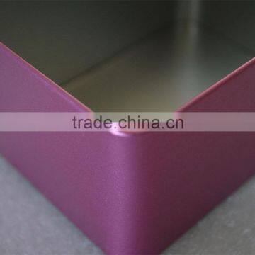 New Rectangular Exquisite Decorative Christmas Tin Box for Gift/Rectangular Metal Tin Box/Custom RectangularTin Box photo-4